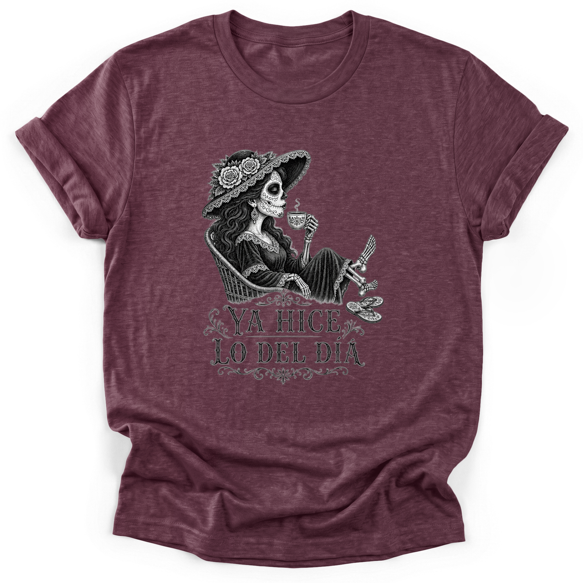 Cultura Estampada — Heather Maroon
