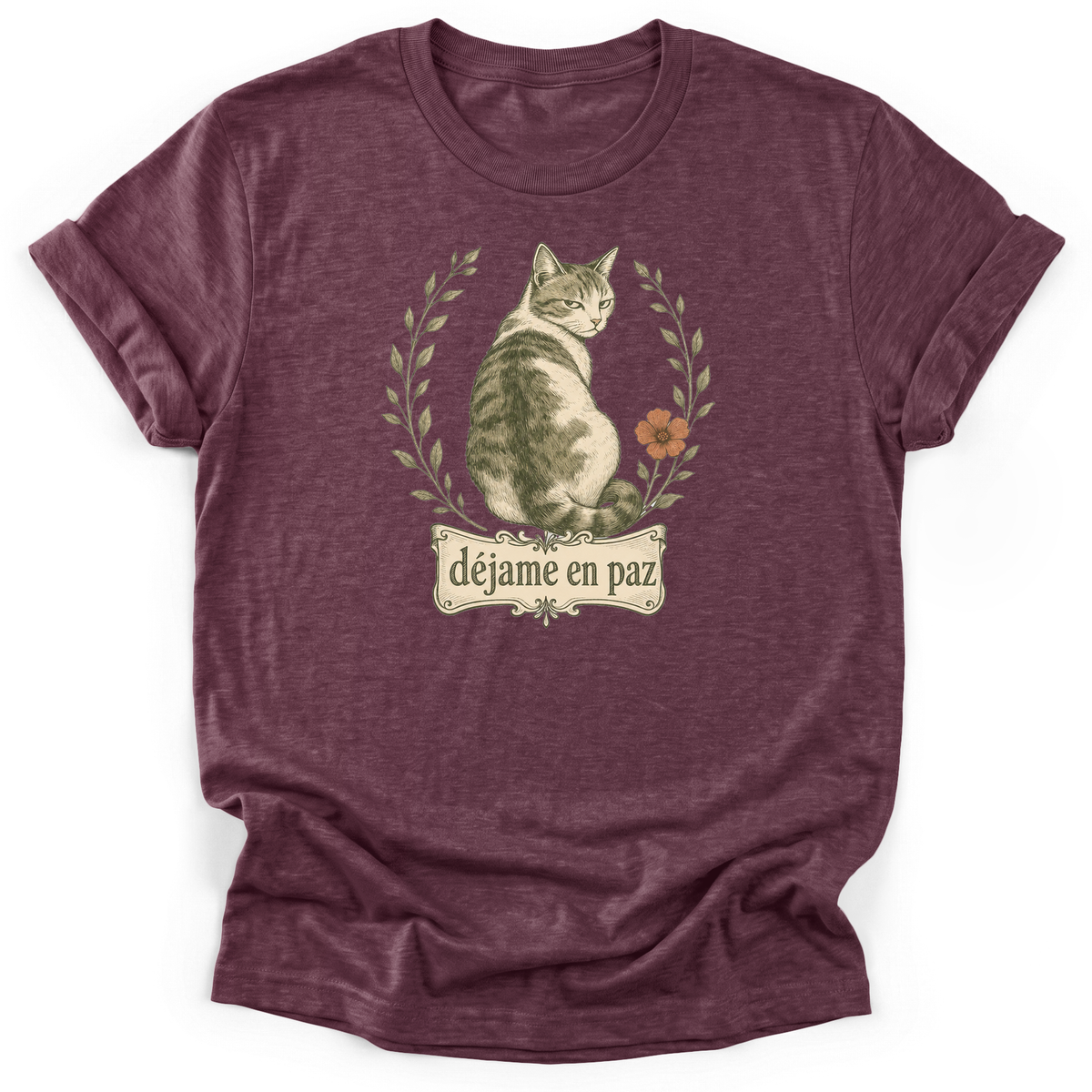 Cultura Estampada — Heather Maroon