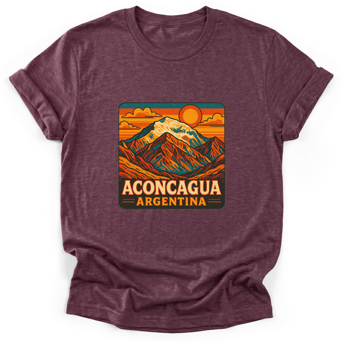 Cultura Estampada — Heather Maroon