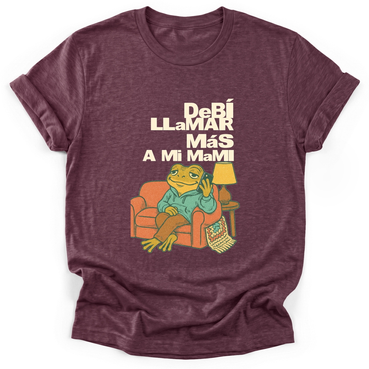 Cultura Estampada — Heather Maroon