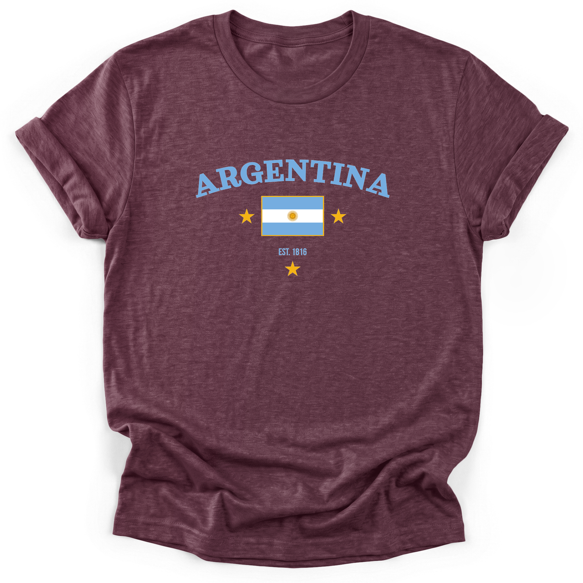 Cultura Estampada — Heather Maroon