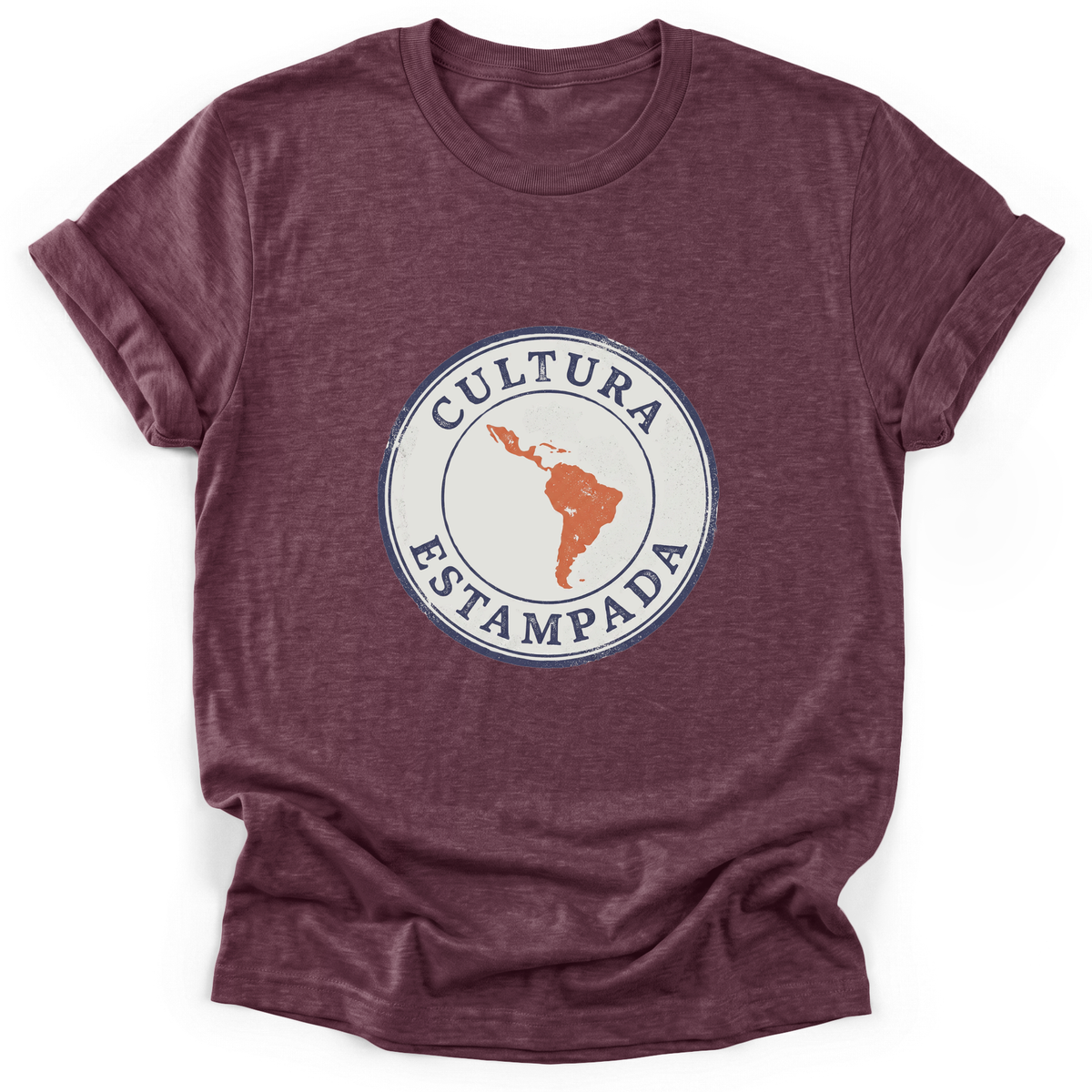 Cultura Estampada — Heather Maroon