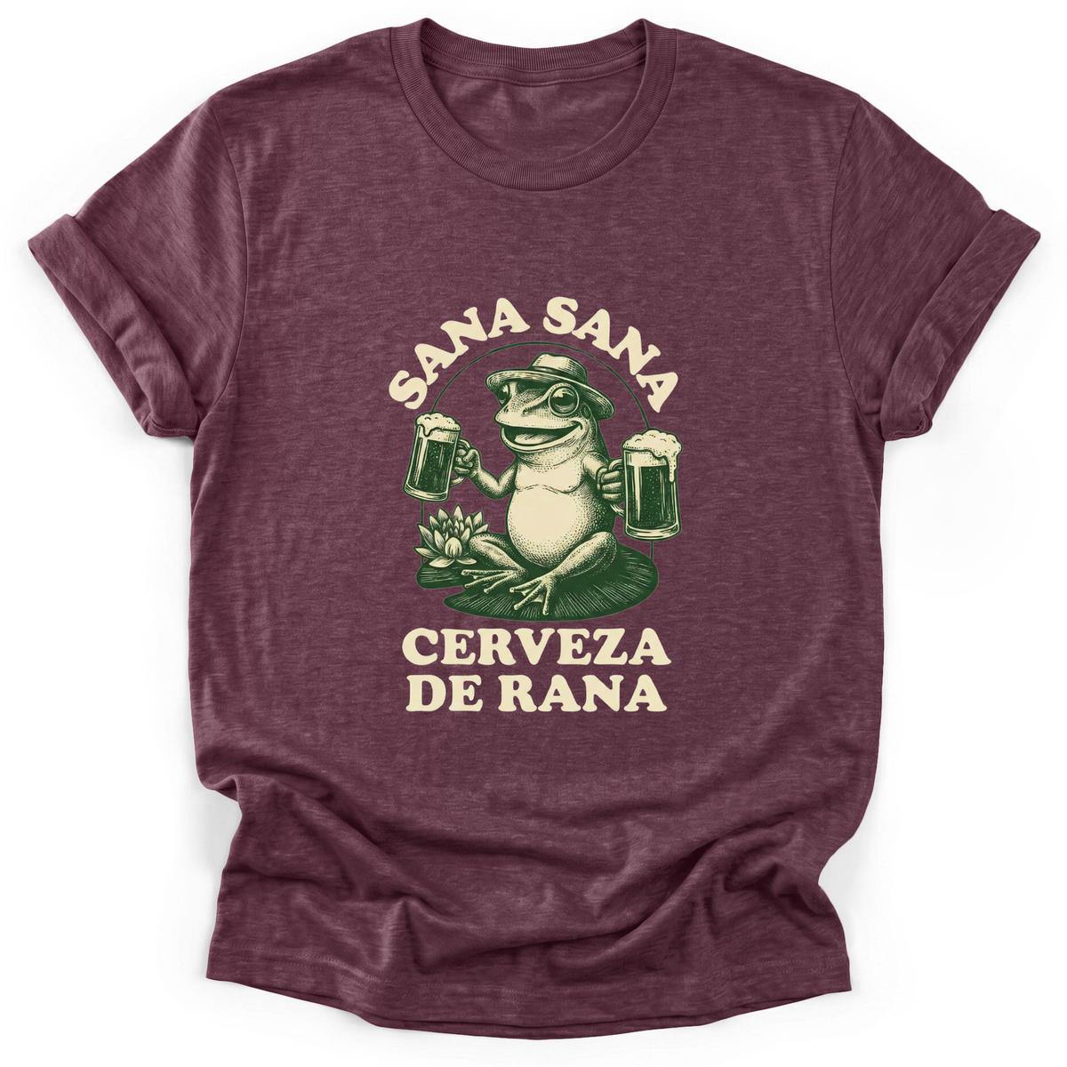 Cultura Estampada — Heather Maroon