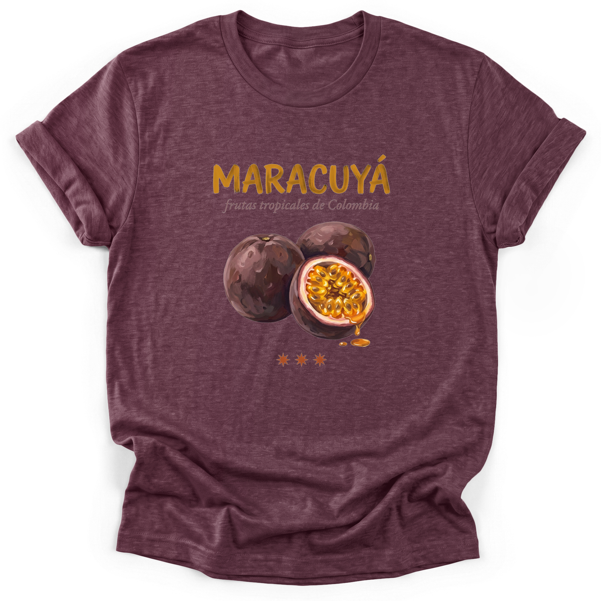 Cultura Estampada — Heather Maroon