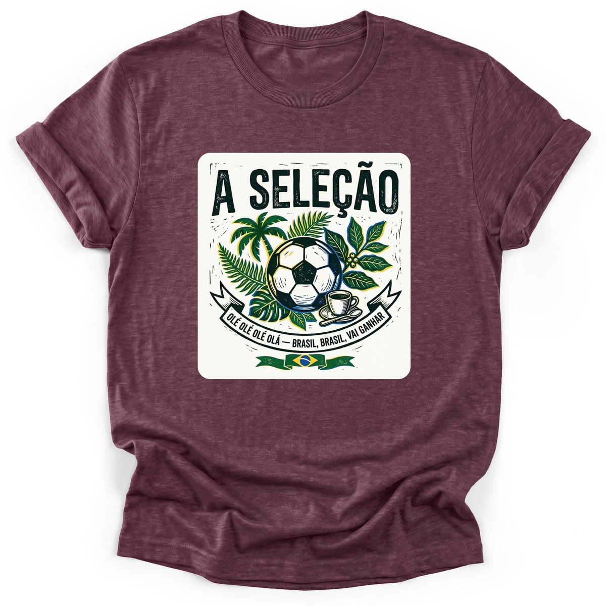 Cultura Estampada — Heather Maroon