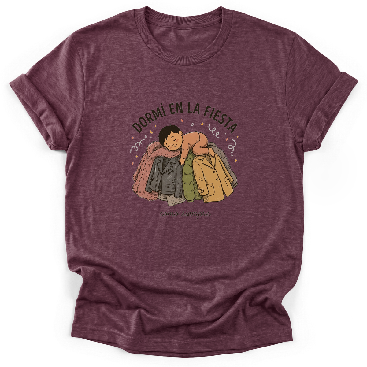 Cultura Estampada — Heather Maroon