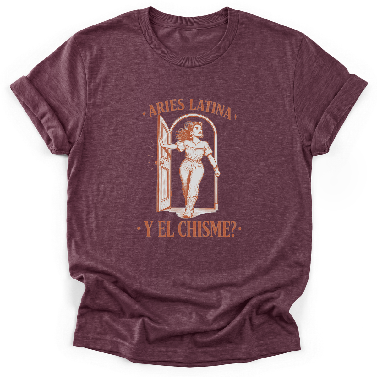 Cultura Estampada — Heather Maroon