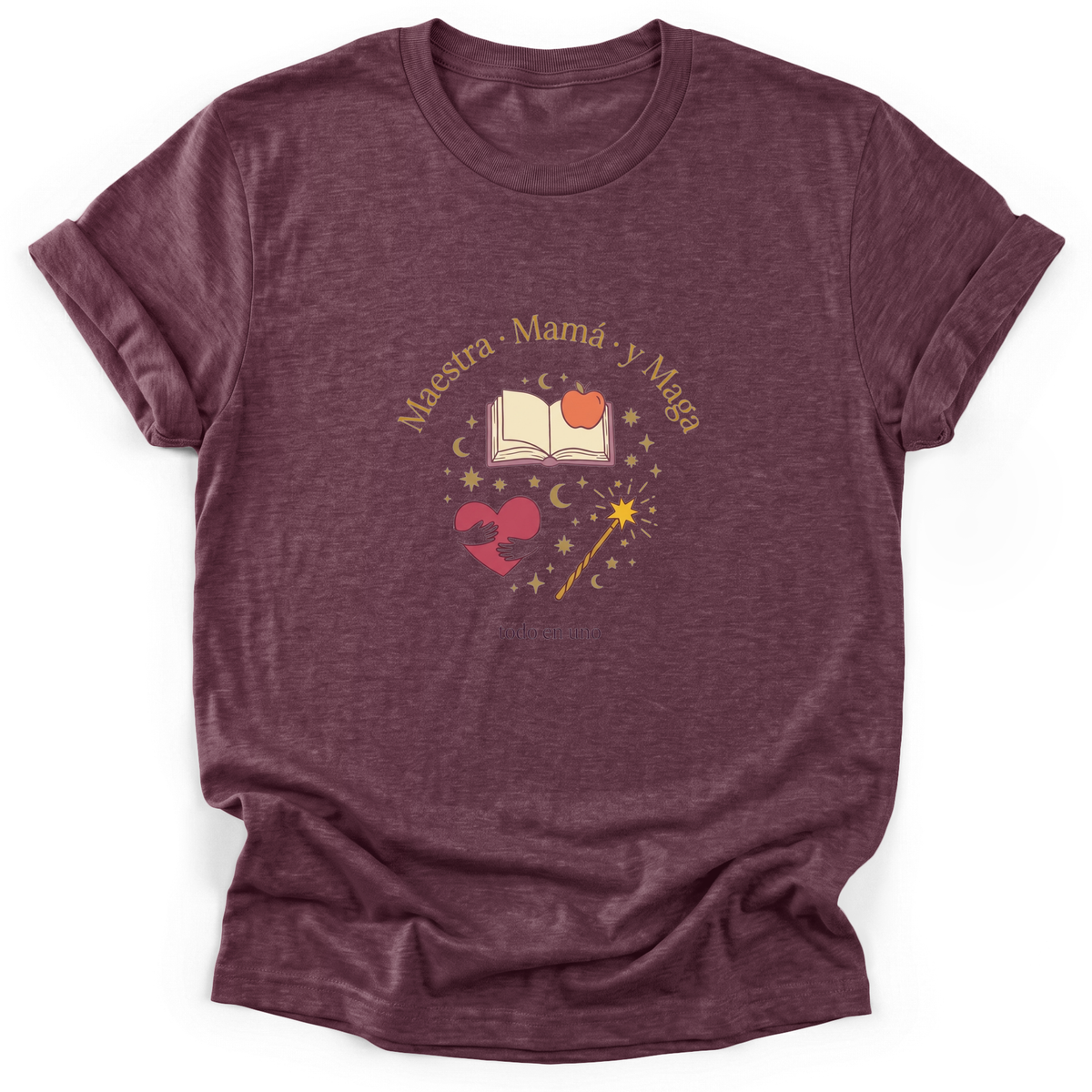 Cultura Estampada — Heather Maroon