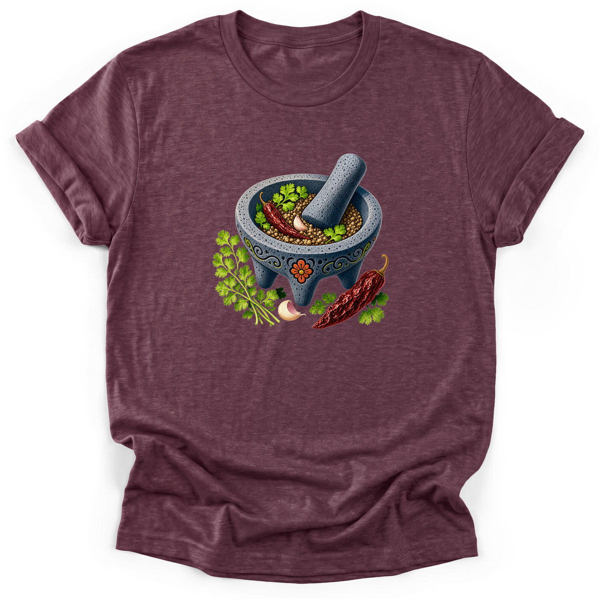 Cultura Estampada — Heather Maroon