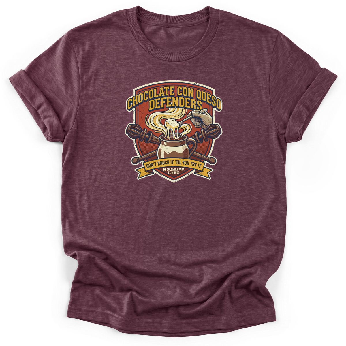 Cultura Estampada — Heather Maroon