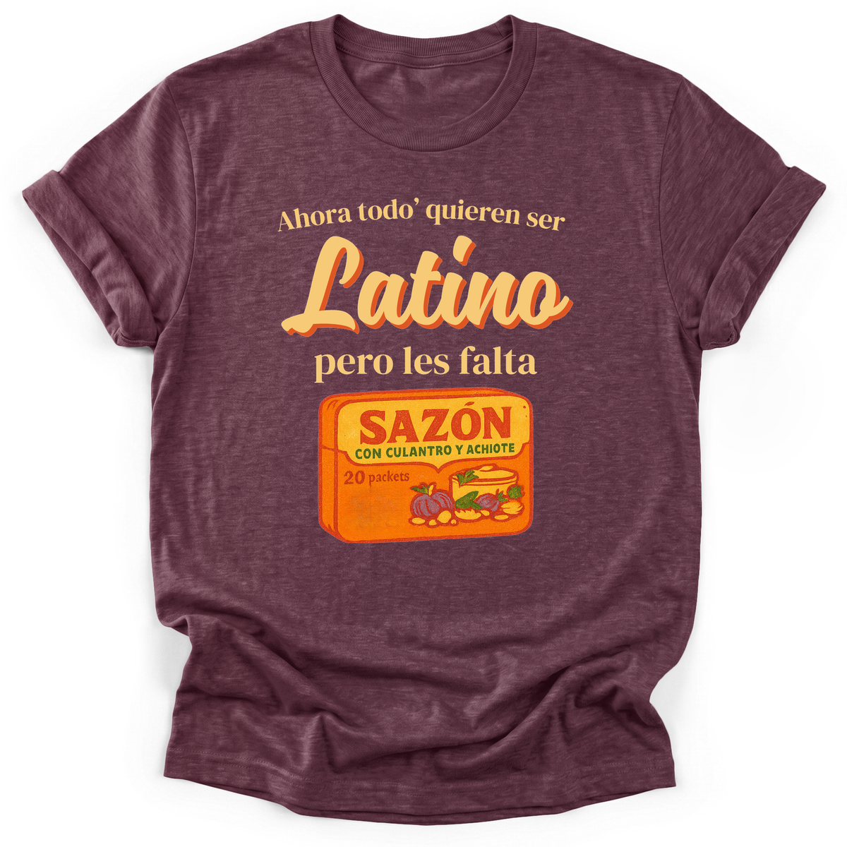 Cultura Estampada — Heather Maroon