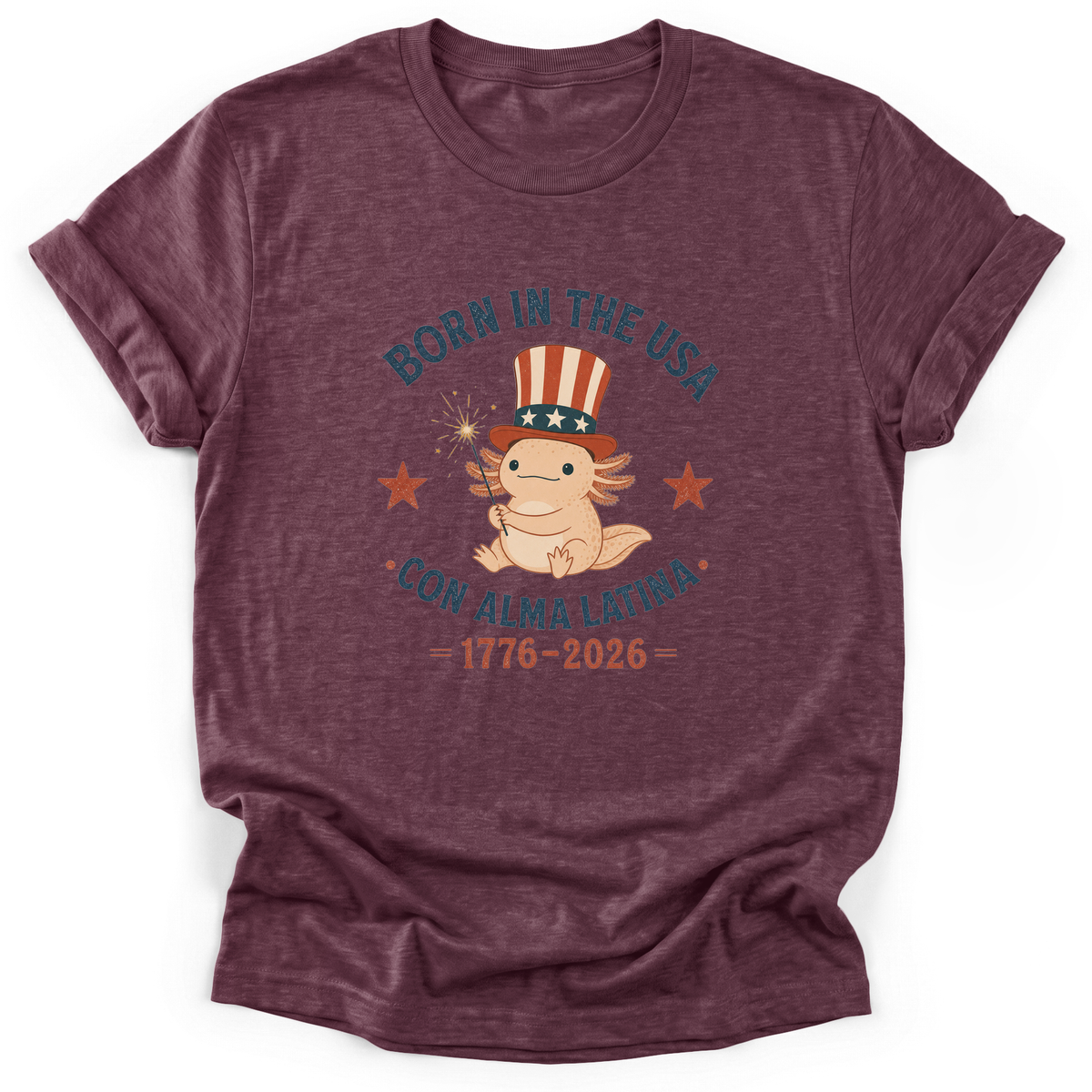 Cultura Estampada — Heather Maroon