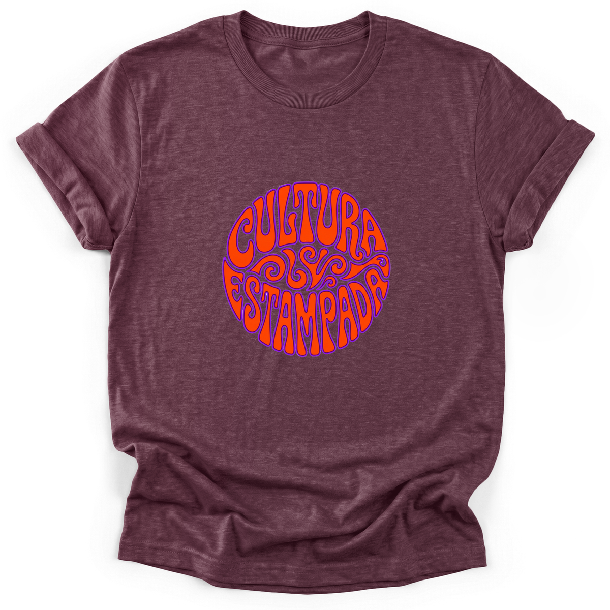 Cultura Estampada — Heather Maroon