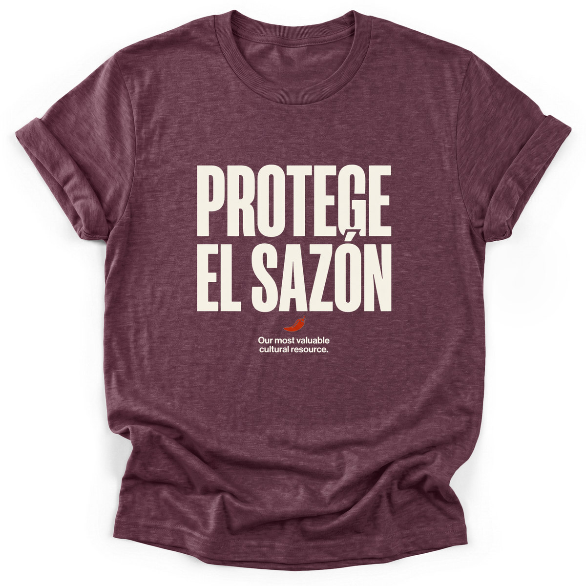 Cultura Estampada — Heather Maroon