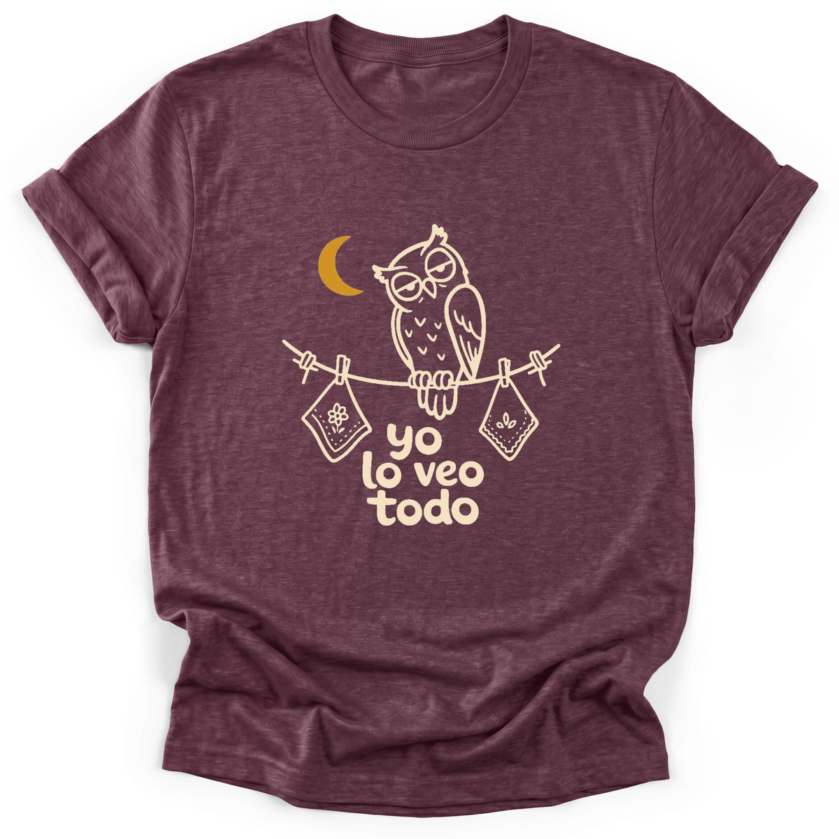 Cultura Estampada — Heather Maroon