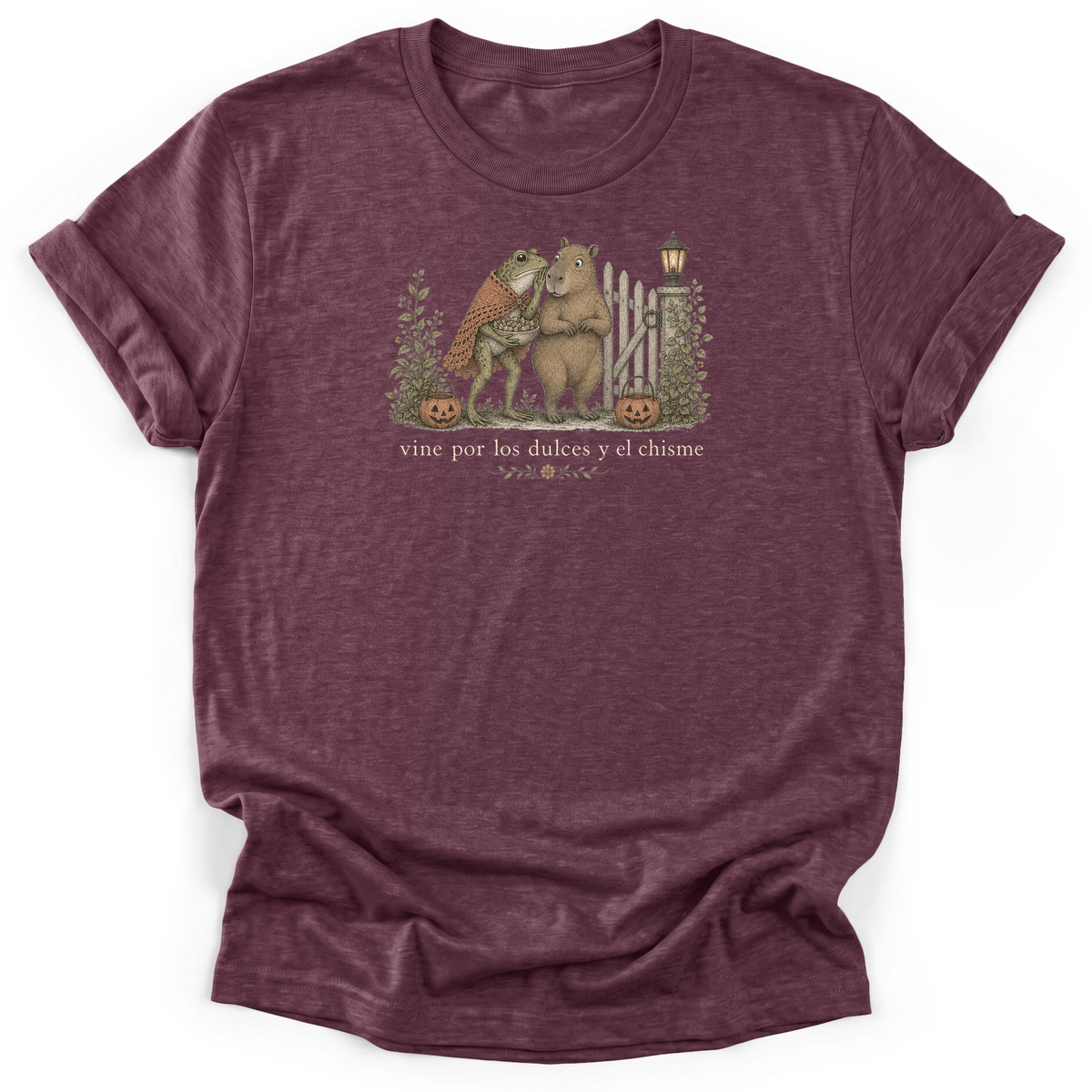 Cultura Estampada — Heather Maroon