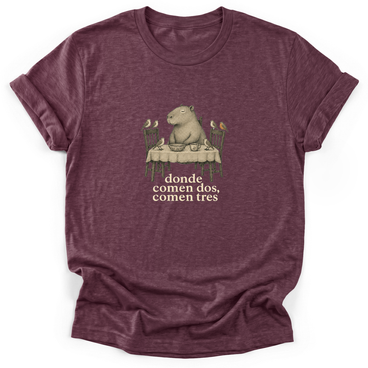 Cultura Estampada — Heather Maroon