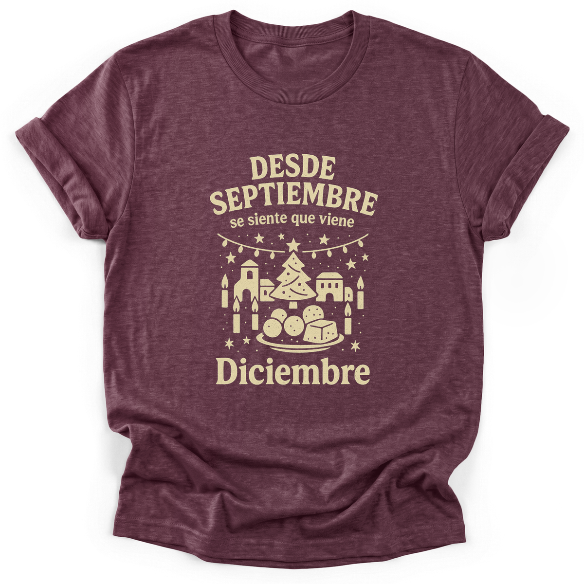 Cultura Estampada — Heather Maroon