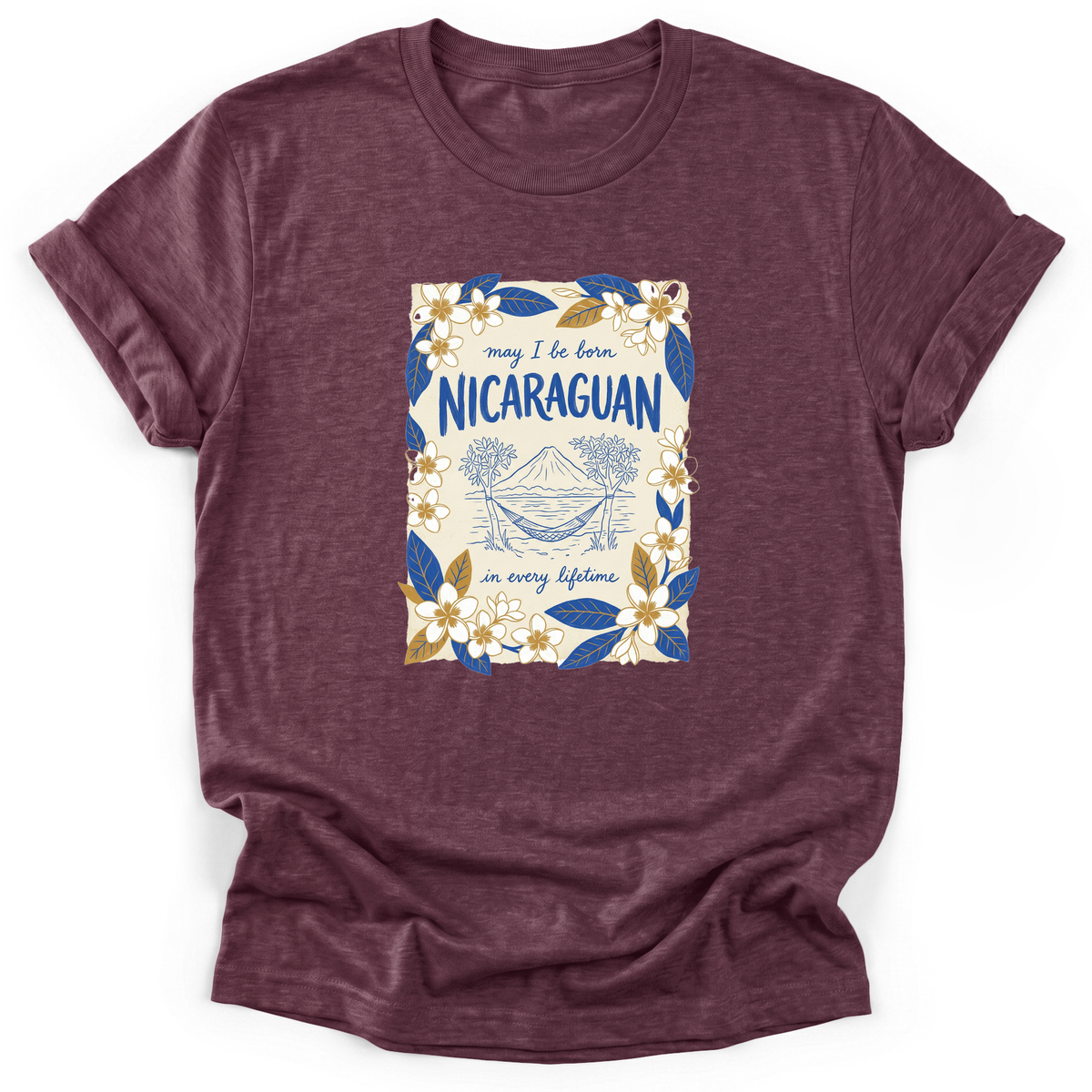 Cultura Estampada — Heather Maroon