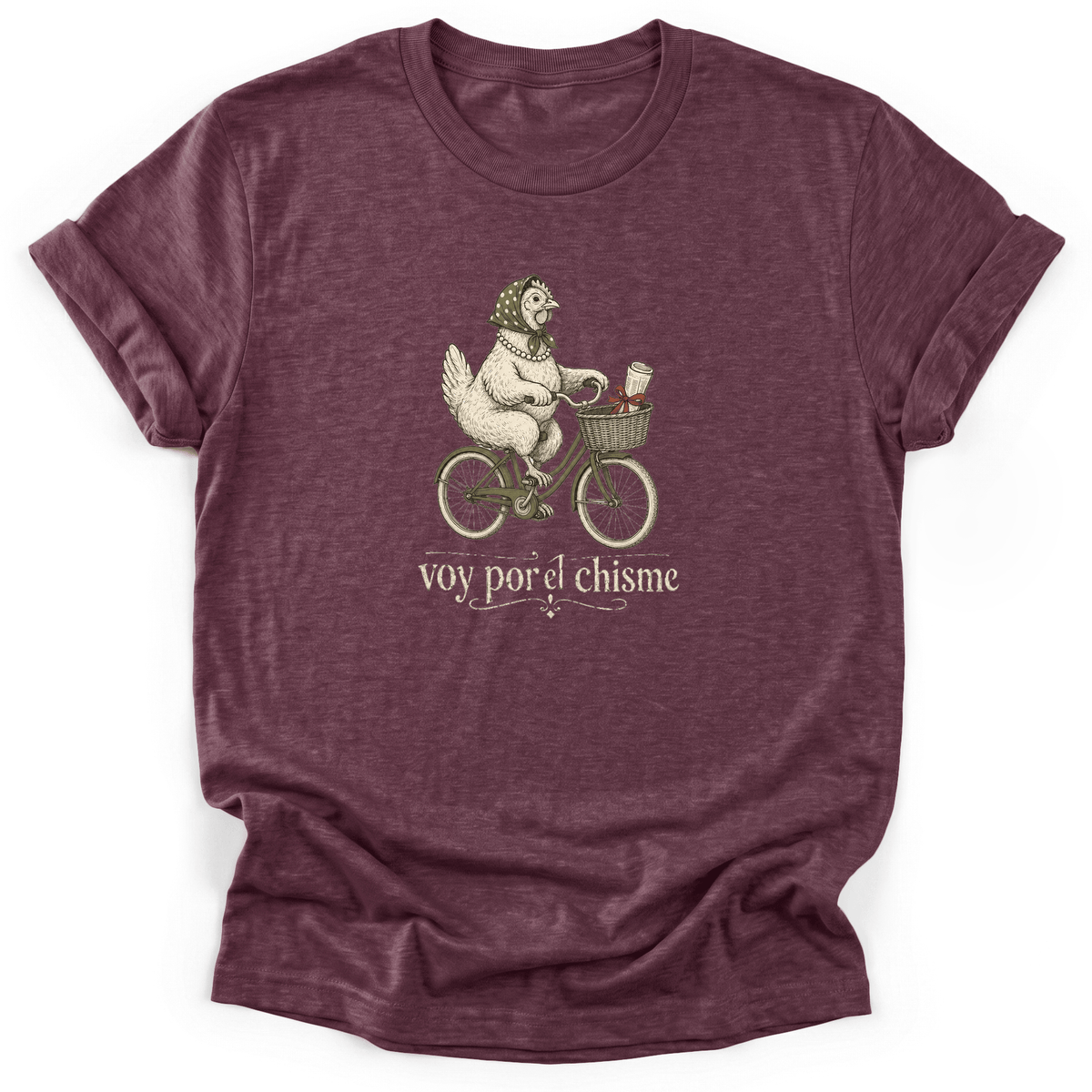 Cultura Estampada — Heather Maroon