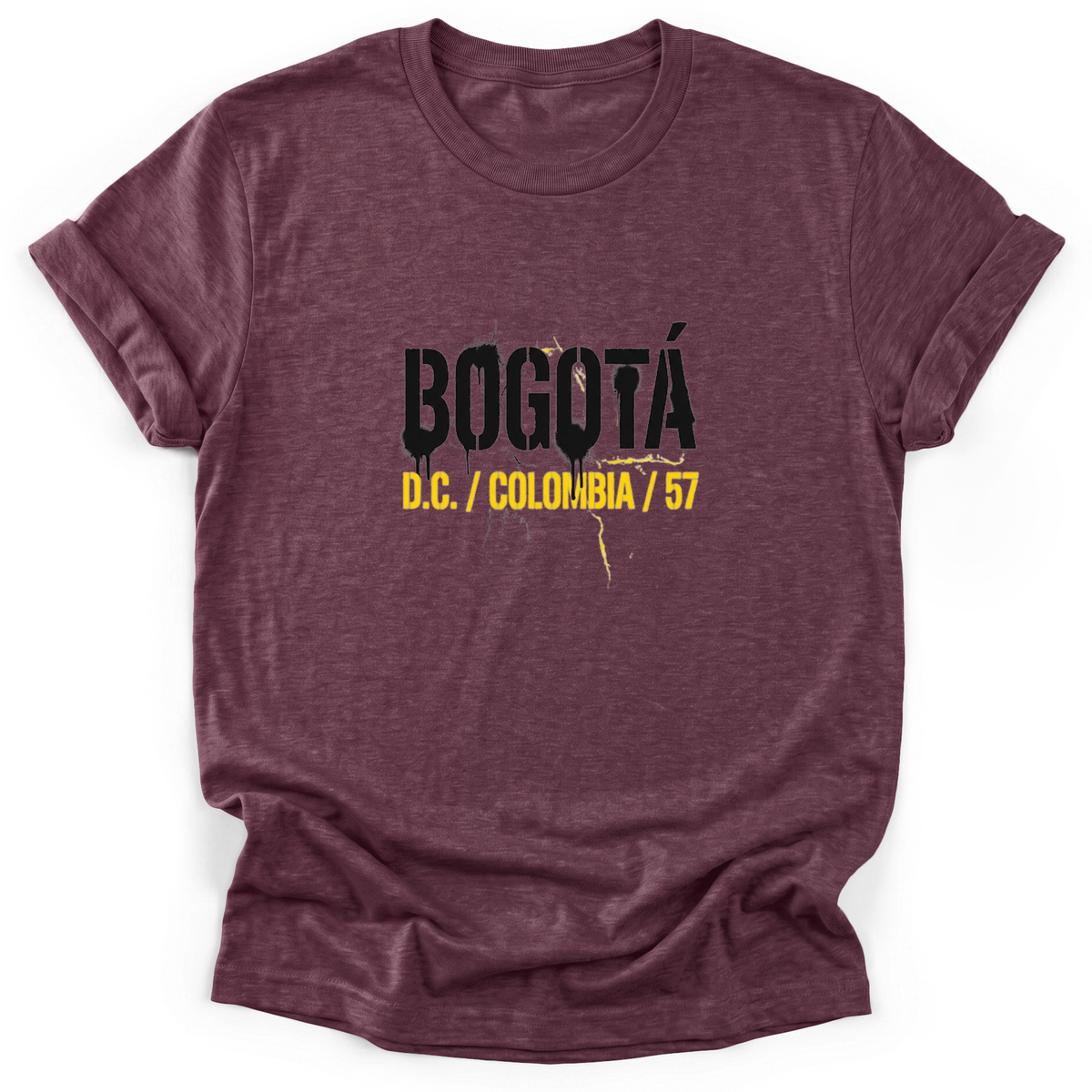 Cultura Estampada — Heather Maroon