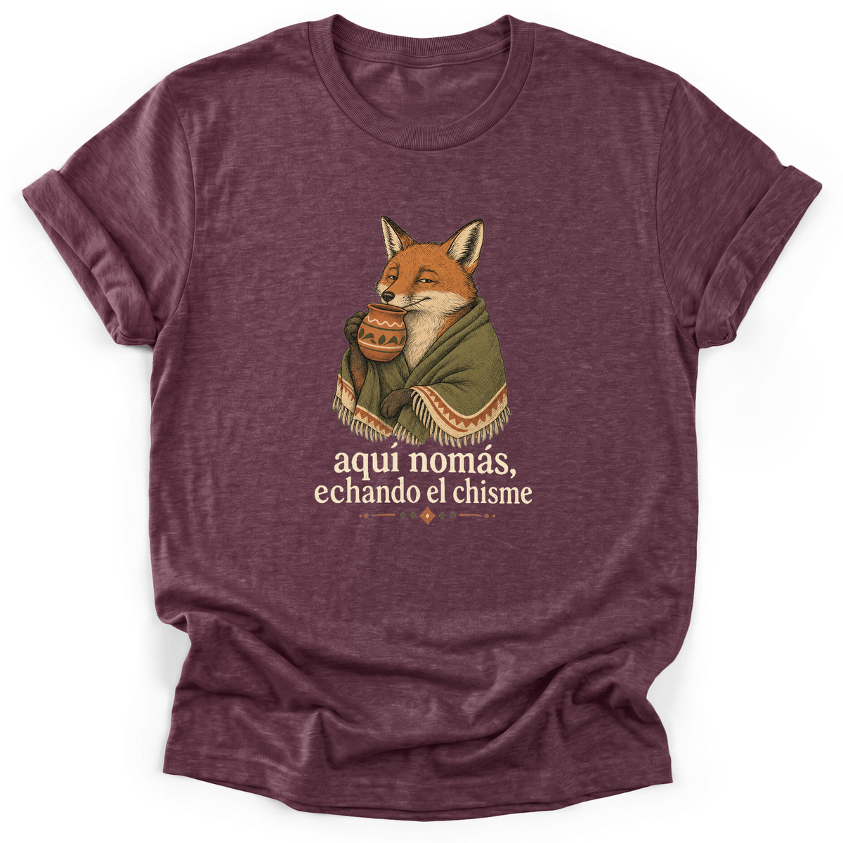 Cultura Estampada — Heather Maroon