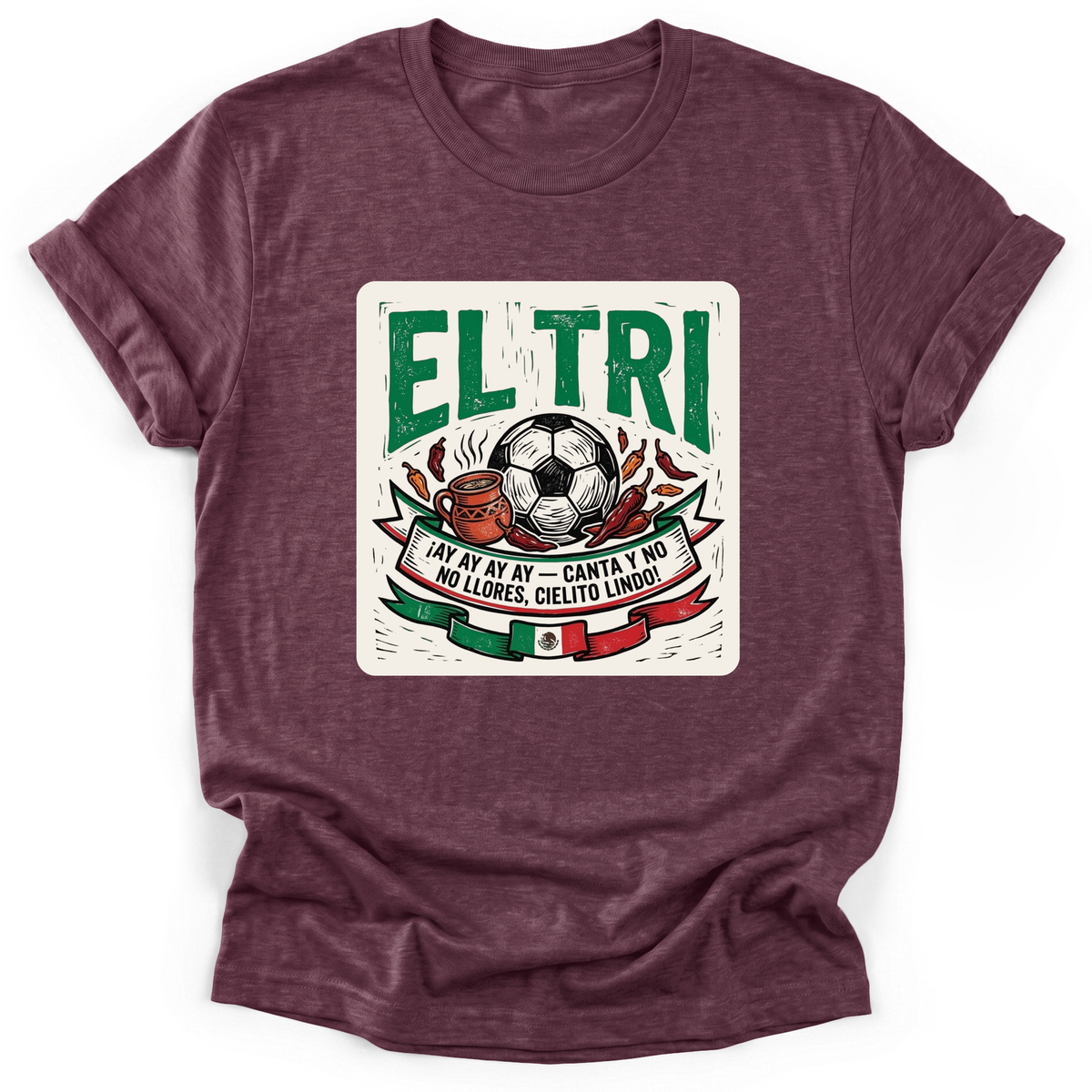 Cultura Estampada — Heather Maroon