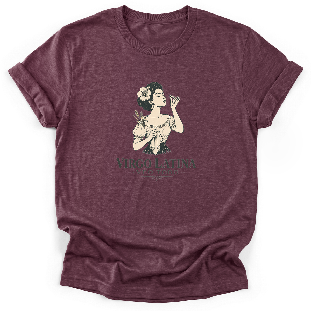 Cultura Estampada — Heather Maroon