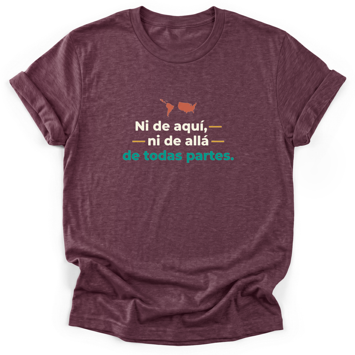 Cultura Estampada — Heather Maroon