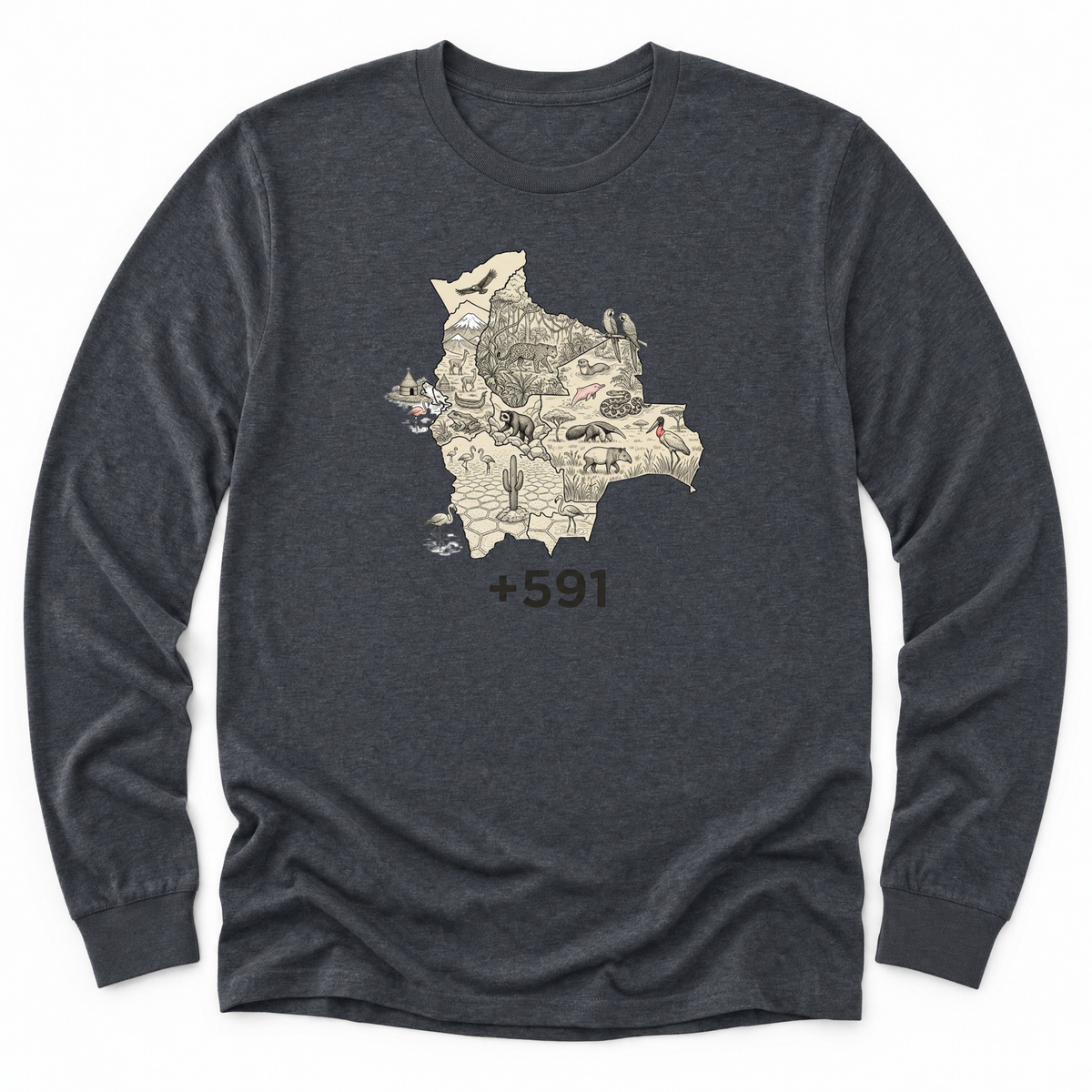 Cultura Estampada — Dark Heather