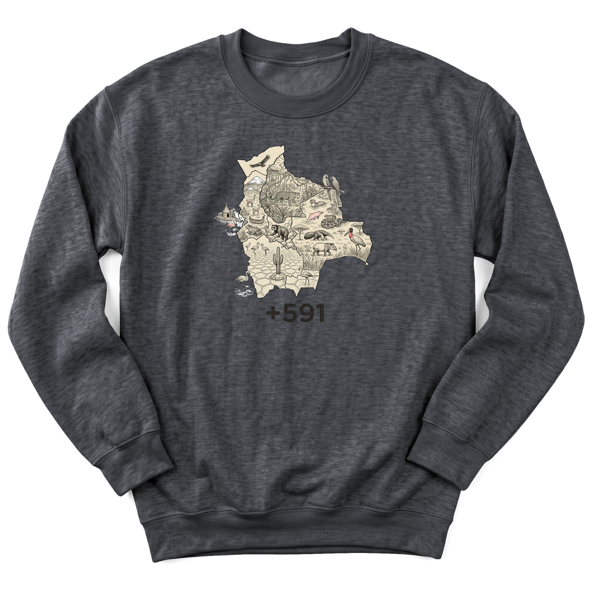 Cultura Estampada — Dark Heather