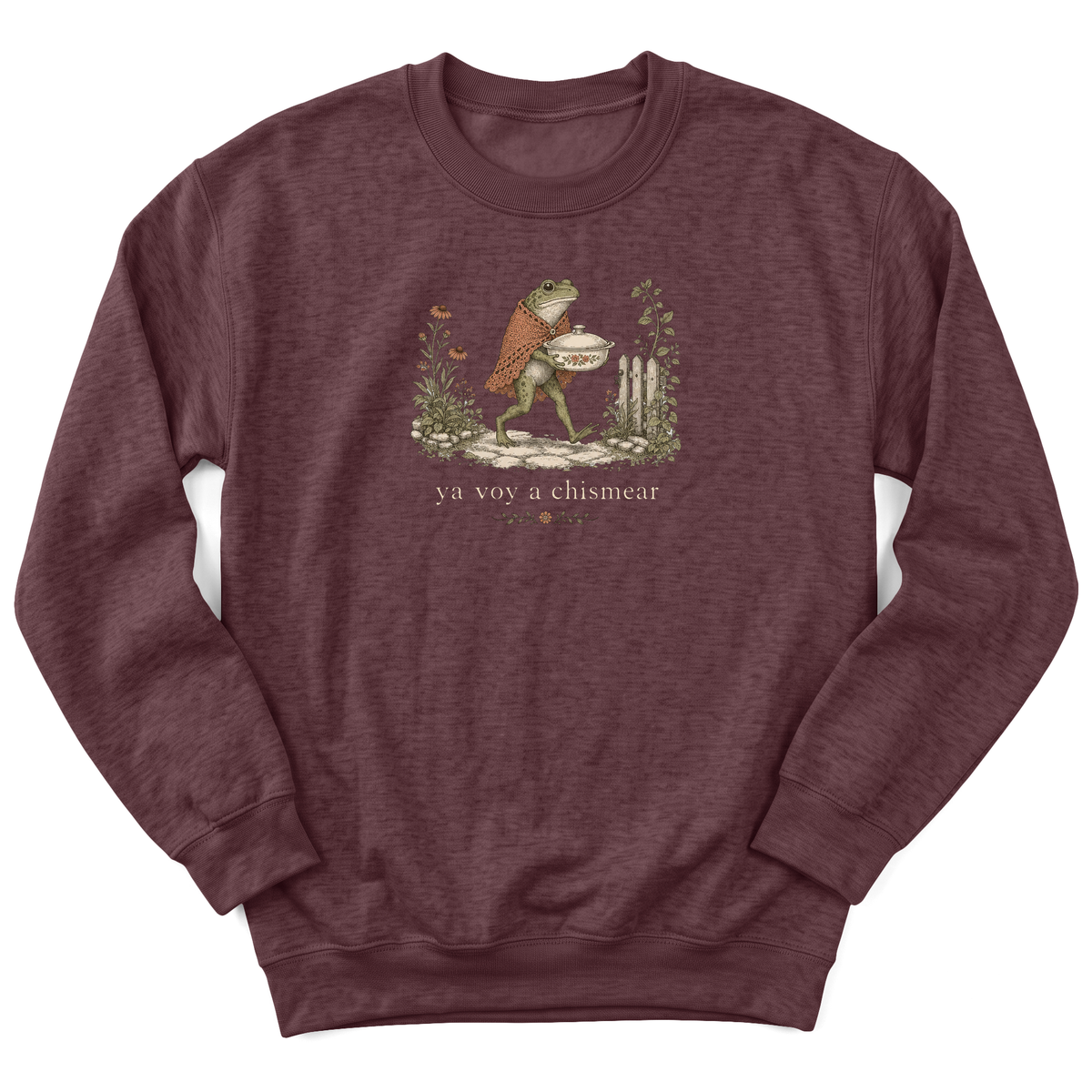 Cultura Estampada — Heather Sport Dark Maroon