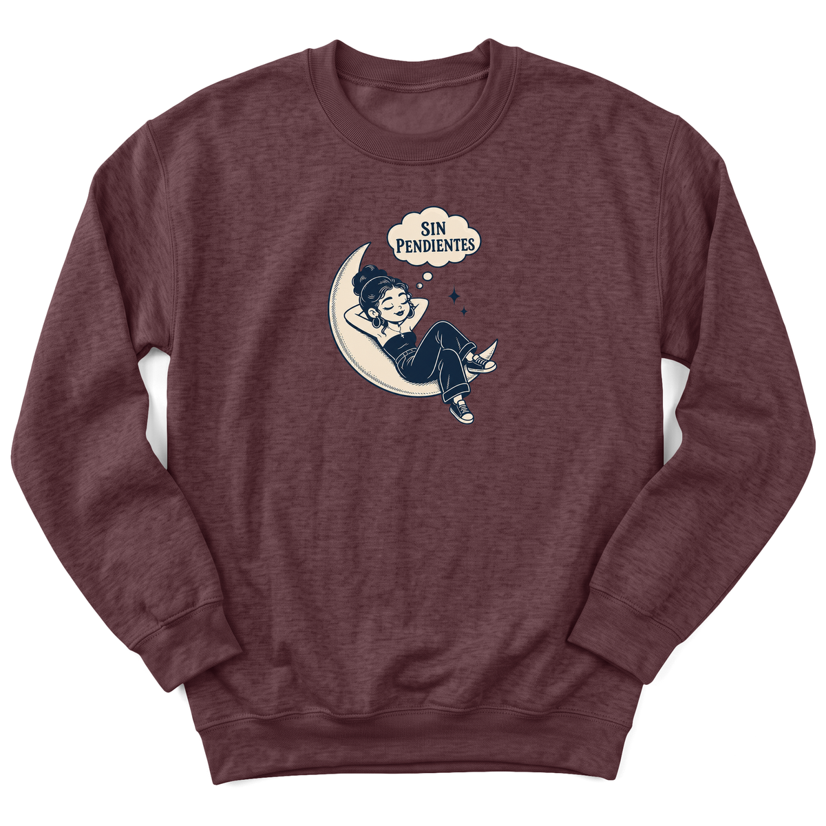 Cultura Estampada — Heather Sport Dark Maroon