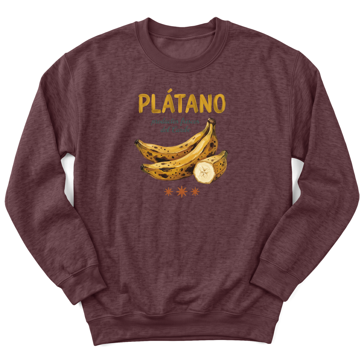 Cultura Estampada — Heather Sport Dark Maroon