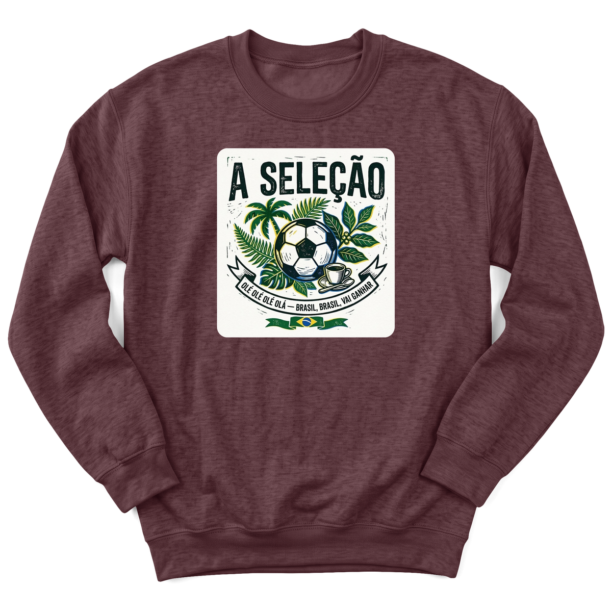 Cultura Estampada — Heather Sport Dark Maroon
