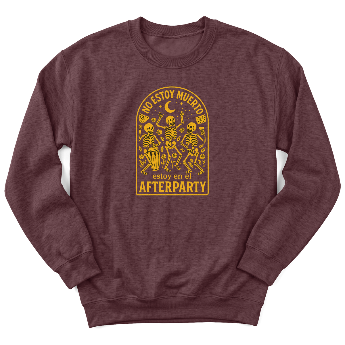 Cultura Estampada — Heather Sport Dark Maroon