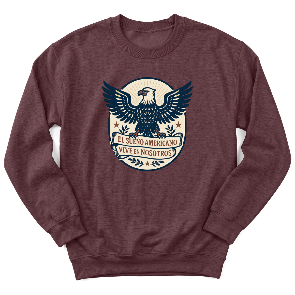 Cultura Estampada — Heather Sport Dark Maroon