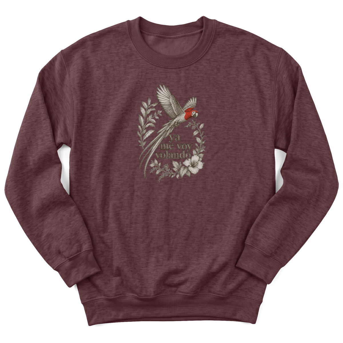 Cultura Estampada — Heather Sport Dark Maroon