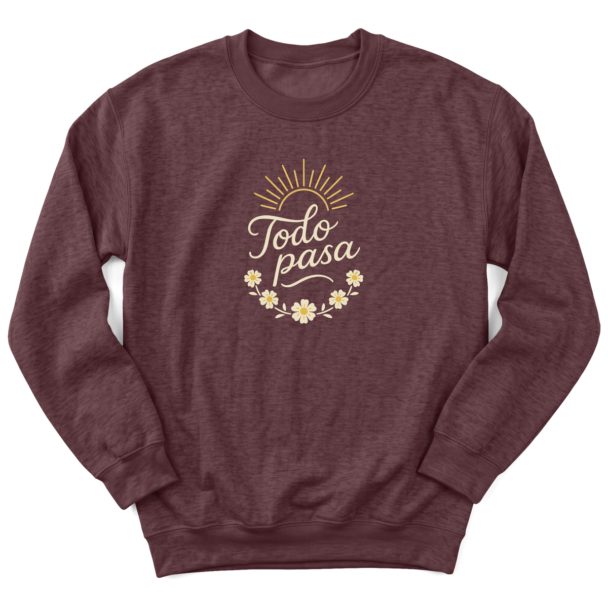 Cultura Estampada — Heather Sport Dark Maroon