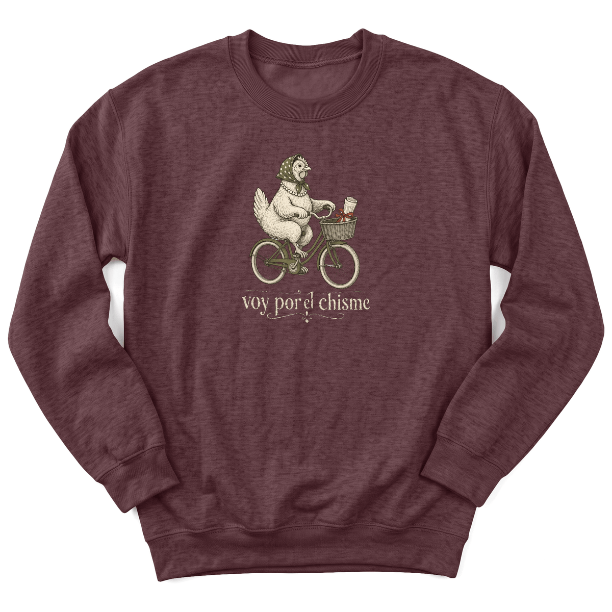 Cultura Estampada — Heather Sport Dark Maroon