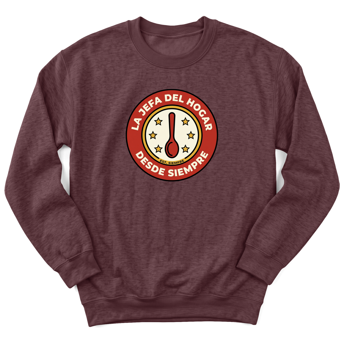 Cultura Estampada — Heather Sport Dark Maroon