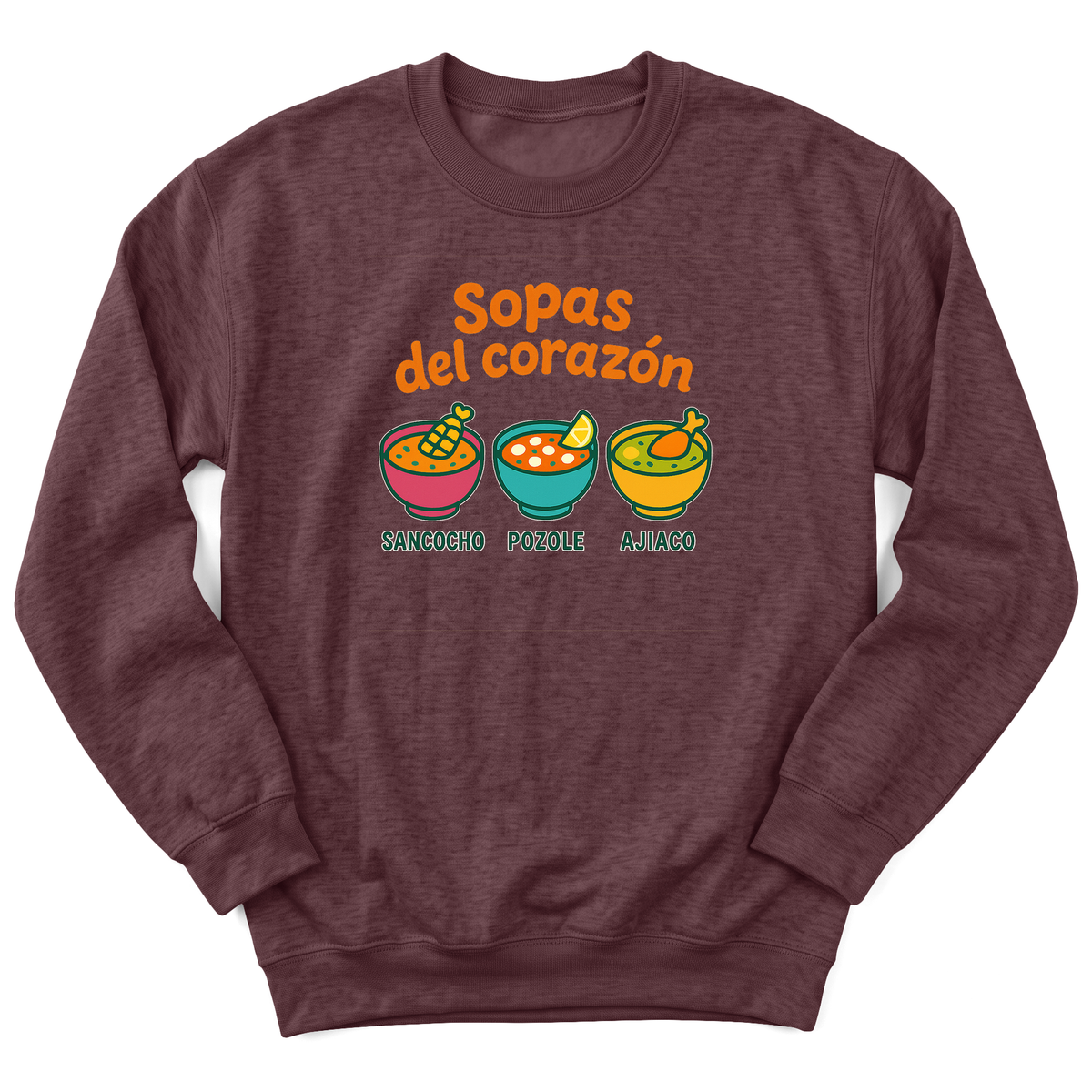 Cultura Estampada — Heather Sport Dark Maroon