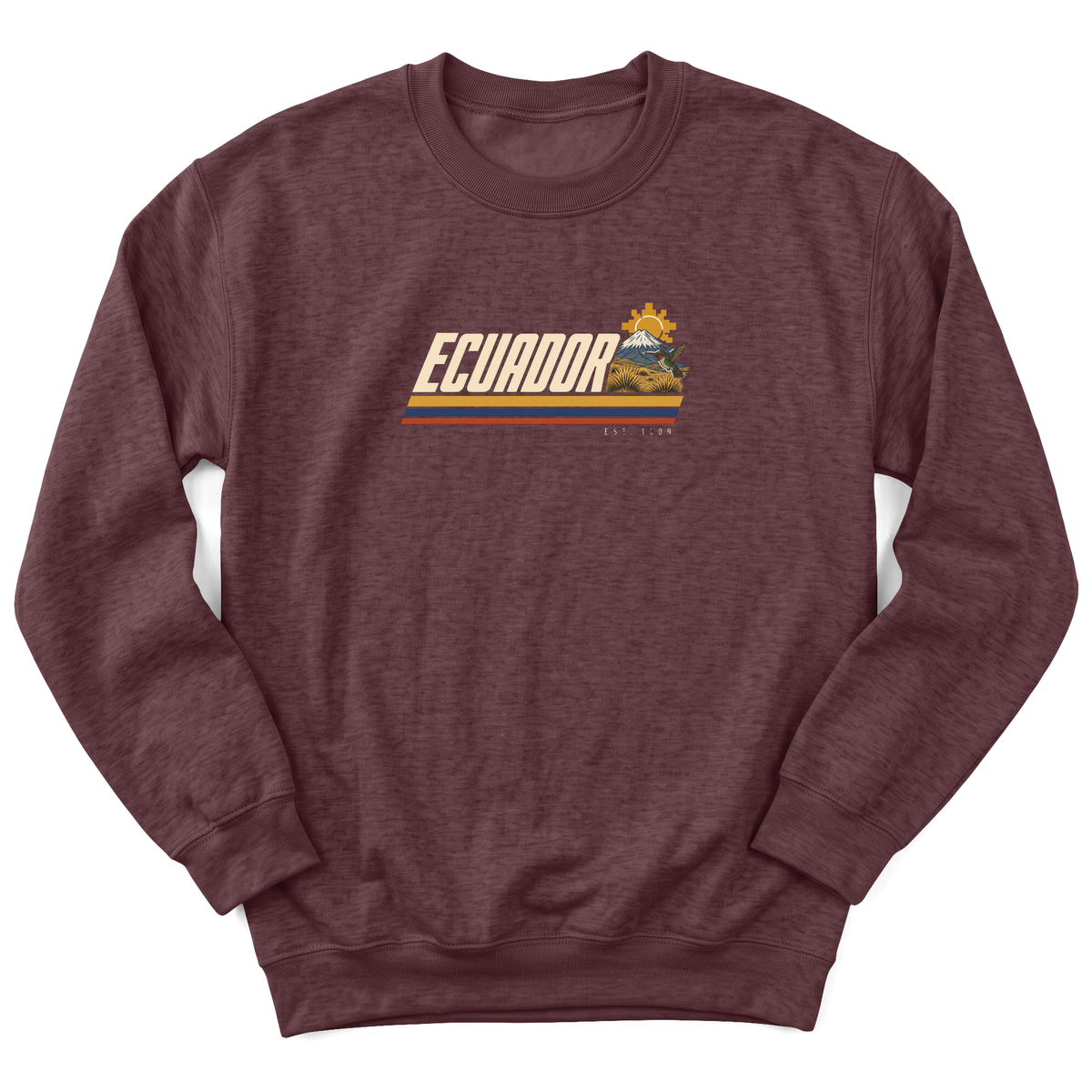 Cultura Estampada — Heather Sport Dark Maroon