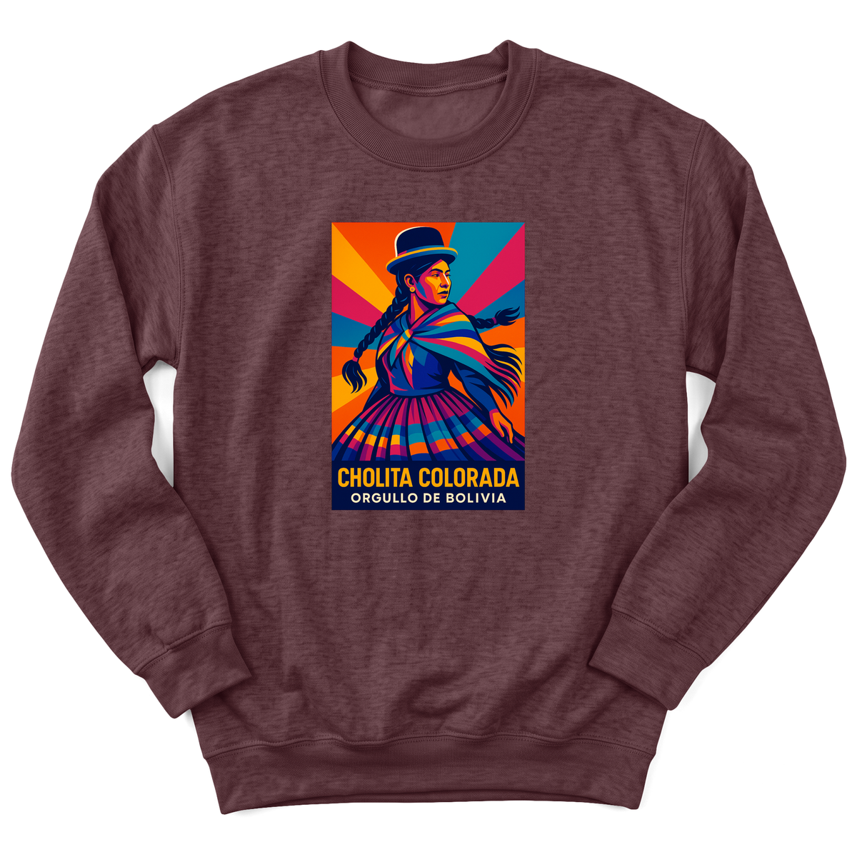 Cultura Estampada — Heather Sport Dark Maroon
