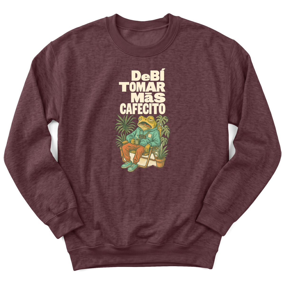 Cultura Estampada — Heather Sport Dark Maroon