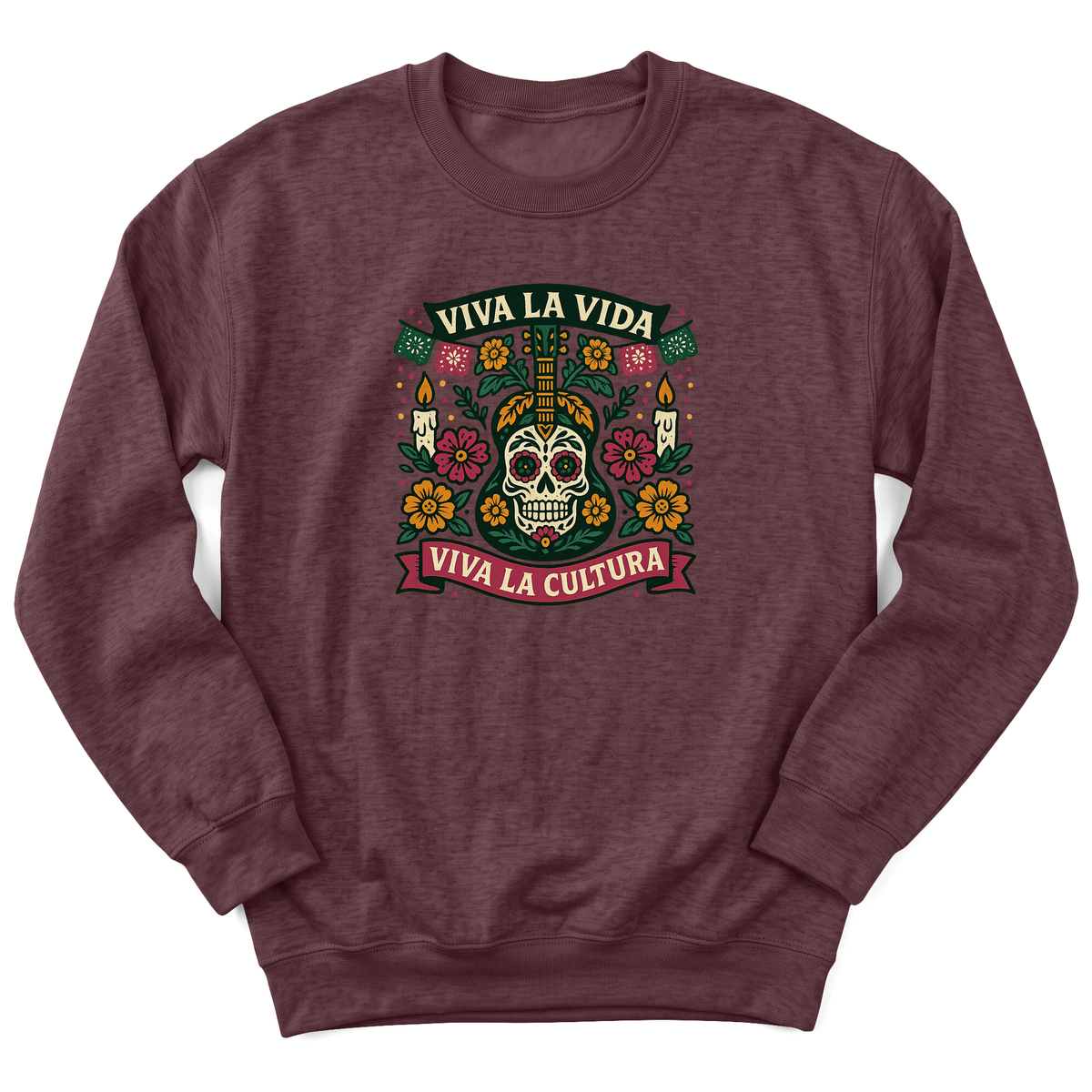 Cultura Estampada — Heather Sport Dark Maroon