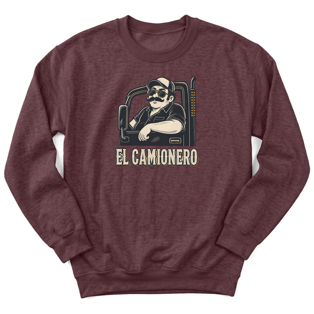 Cultura Estampada — Heather Sport Dark Maroon