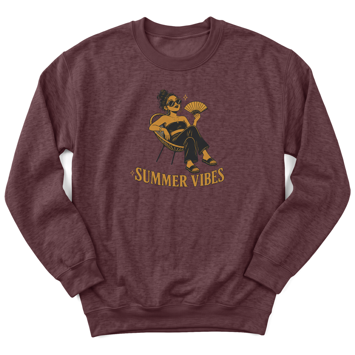 Cultura Estampada — Heather Sport Dark Maroon