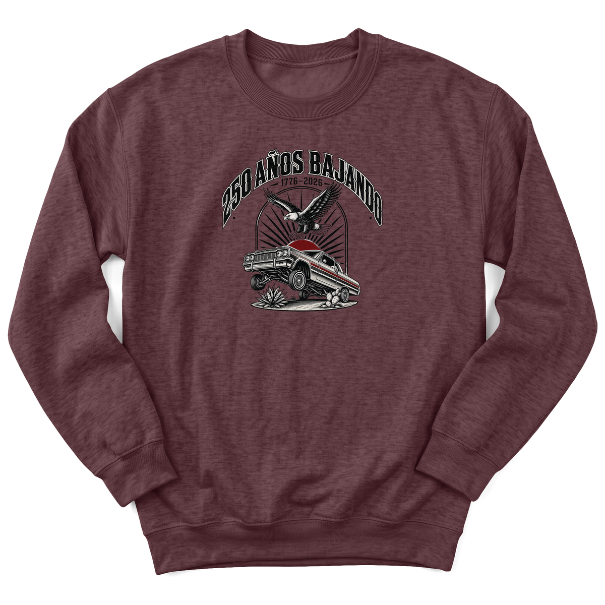 Cultura Estampada — Heather Sport Dark Maroon