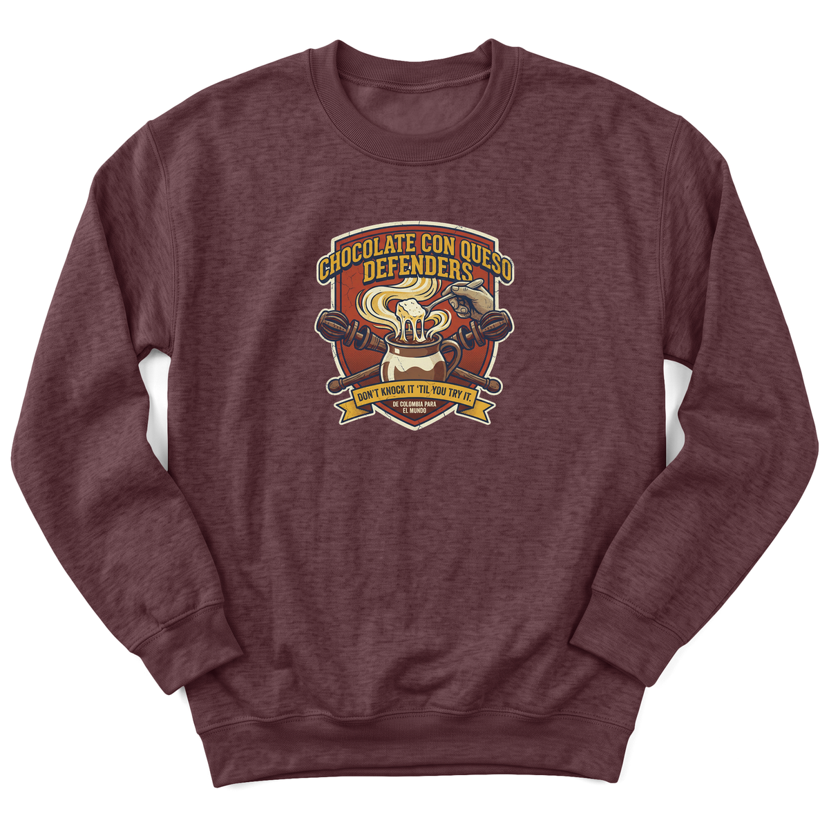Cultura Estampada — Heather Sport Dark Maroon